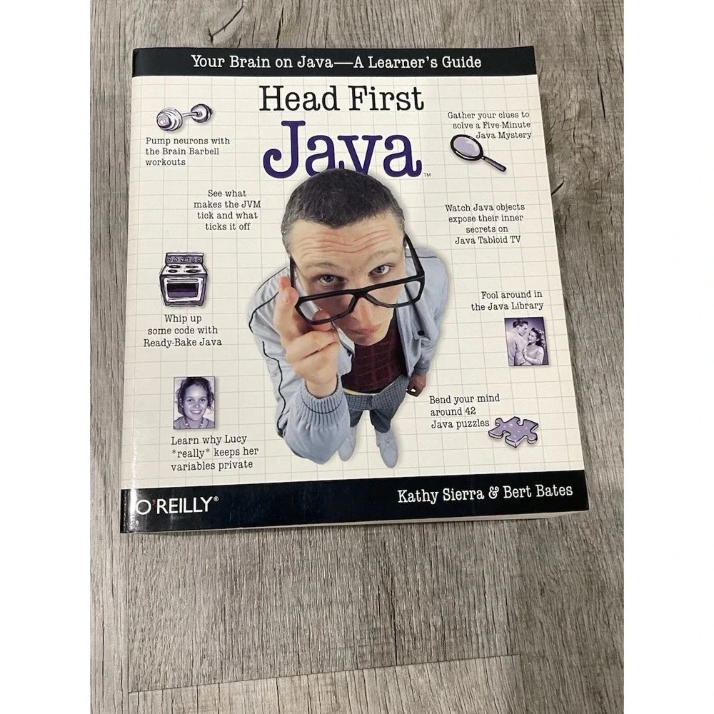 Head First Java O Reilly 2003 First Edition Your Brain On‎ Java A Learners Guide